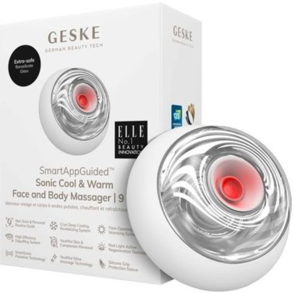 Фото - Масажер для обличчя GESKE Sonic Cool & Warm Face and Body Massager 9 в 1 (GK000699WH01)