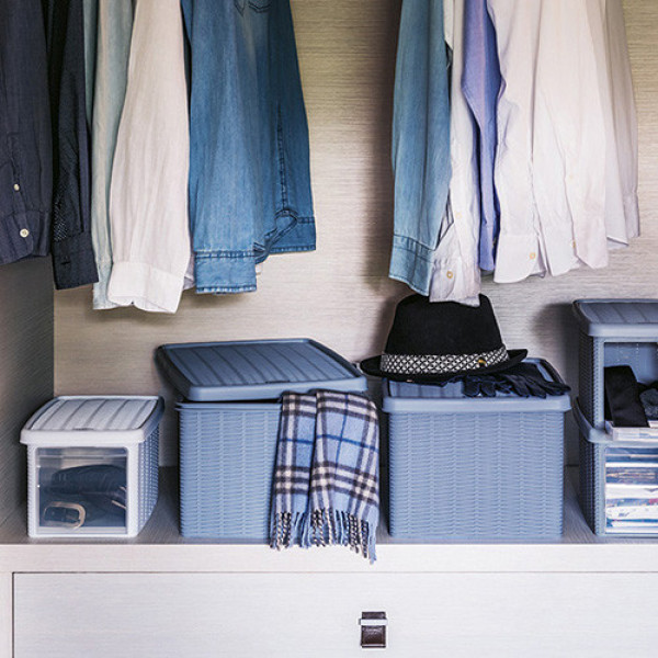 Фото - Кошик для білизни Stefanplast ELEGANCE 29х19х16 см (30030)