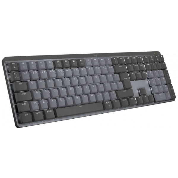 Фото - Клавиатура беспроводная Logitech MX Mechanical Wireless Graphite Clicky (920-010759)