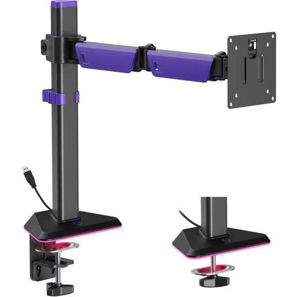 Фото - Кріплення настільне GamePro MAG101V Black/Violet