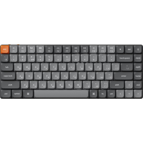 Фото - Клавиатура беспроводная Keychron K3 Max 84Key, Gateron MX 2.0 Brown, WL/BT/USB-A, QMK, Hot-swap, EN/UKR, RGB, Black (K3M-H3-UA) Фото - Клавиатура беспроводная Keychron K3 Max 84Key, Gateron MX 2.0 Brown, WL/BT/USB-A, QMK, Hot-swap, EN/UKR, RGB, Black (K3M-H3-UA)