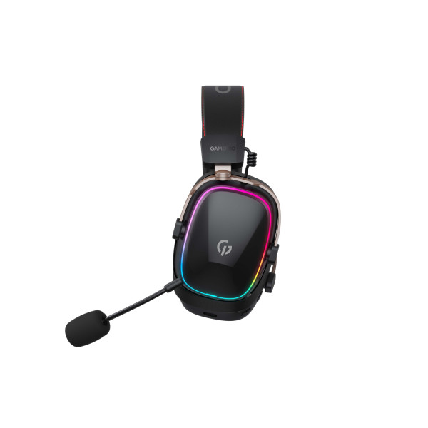 Фото - Гарнітура бездротова ігрова GamePro Asgard Valkyria RGB Tri-Mod (HSW249B)