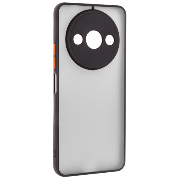 Фото - Чохол для смартфону Armorstandart Frosted Matte for Xiaomi Redmi A3 Black (ARM74425) Фото - Чохол для смартфону Armorstandart Frosted Matte for Xiaomi Redmi A3 Black (ARM74425)