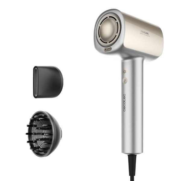 Фото - Фен Cecotec DryGlam Nano Plasma Aluminum (A01_EU01_101440)
