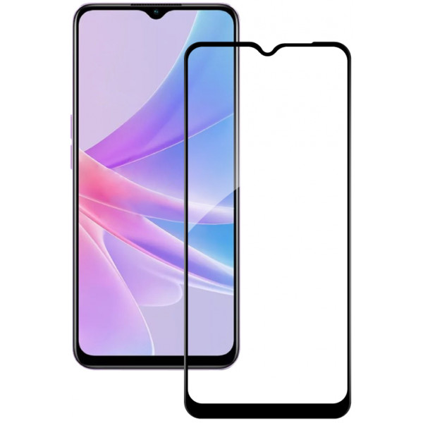 Фото - Захисне скло для смартфону ACCLAB Full Glue for Oppo A58 4G Black (1283126583452)