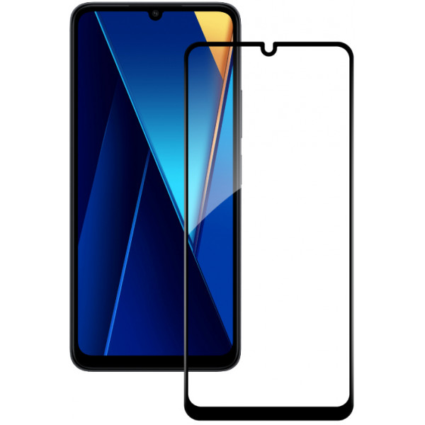 Фото - Захисне скло для смартфону ACCLAB Full Glue for Xiaomi Poco C65 Black (1283126583636)