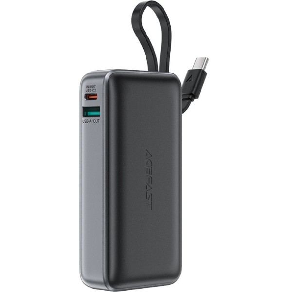 Фото - Батарея мобільна AceFast 10000mAh 30W PD USB-C (6974316283379)