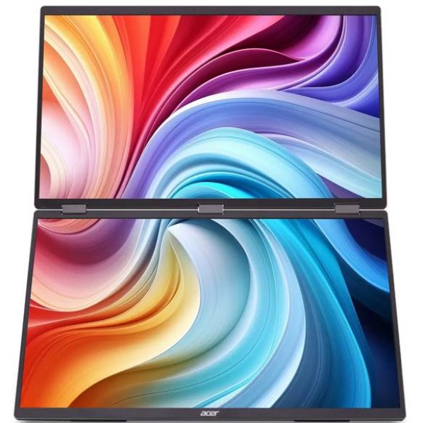 Фото - Монітор Acer Dual Portable PD193QEbmiuux (UM.XP3EE.E01)