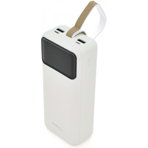 Фото - Батарея мобільна ACL PW-88 30000mAh, TypeC + Micro, White