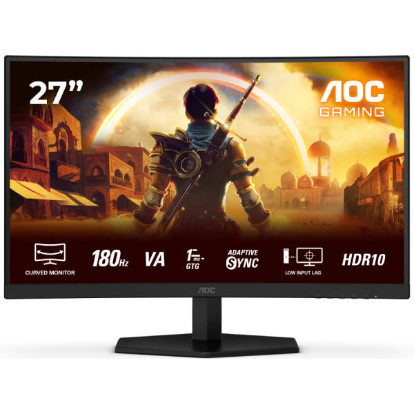 Фото - Монітор ігровий AOC C27G42E Black Фото - Монітор ігровий AOC C27G42E Black