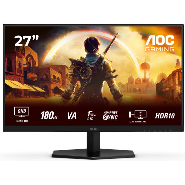 Фото - Монитор игровой AOC Q27G42XNE Black/Red