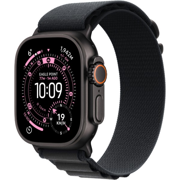 Фото - Смарт-часы Apple Watch Ultra 3 GPS + eSIM 49mm Black Titanium Case with Black Alpine Loop - M Фото - Смарт-часы Apple Watch Ultra 3 GPS + eSIM 49mm Black Titanium Case with Black Alpine Loop - M
