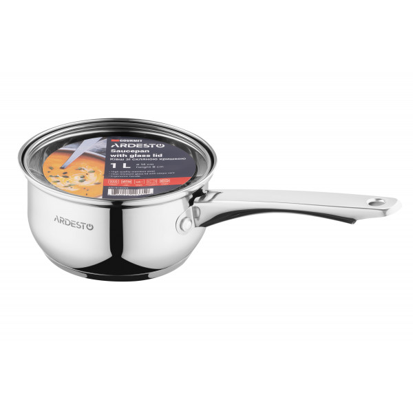 Фото - Ківш Ardesto Gemini Gourmet 1 л (AR1910GSS)