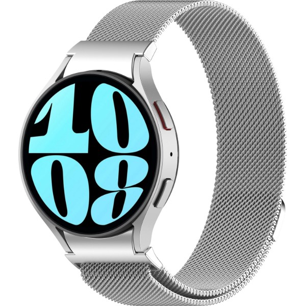 Фото - Ремешок для смарт-часов Armorstandart Milanese Magnetic for Samsung Galaxy Watch 7 / FE / 6 / 6 Classic / 5 / 5 Pro / 4 / 4 Classic Silver (ARM86845)