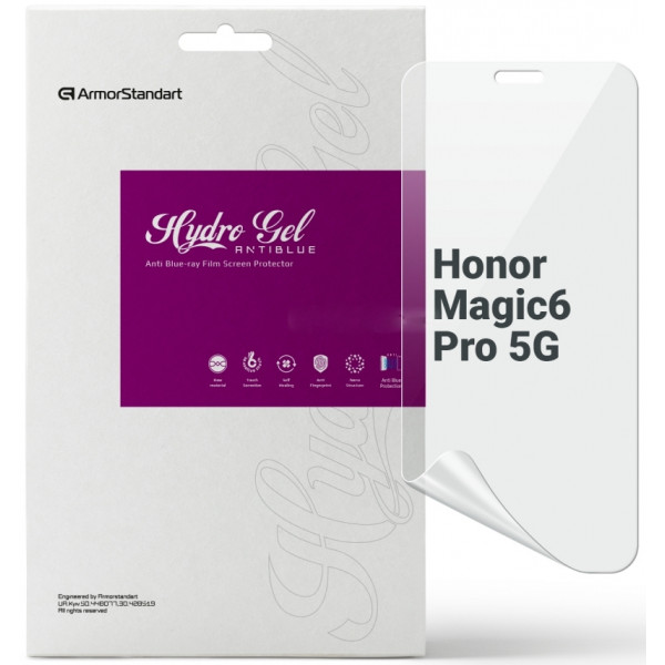 Фото - Захисна плівка для смартфону Armorstandart Anti-Blue for Honor Magic 6 Pro 5G (ARM79017) Фото - Захисна плівка для смартфону Armorstandart Anti-Blue for Honor Magic 6 Pro 5G (ARM79017)