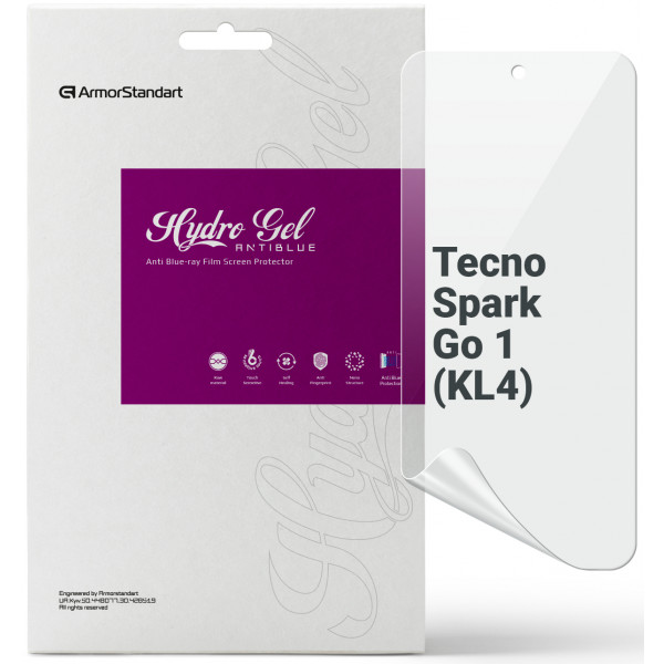 Фото - Захисна плівка для смартфону Armorstandart Anti-Blue for Tecno Spark Go 1 (KL4) (ARM81166)