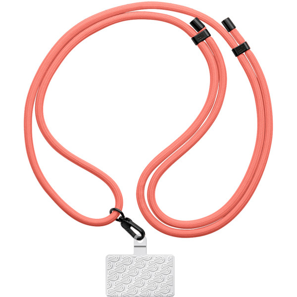 Фото - Ремінець для смартфону Armorstandart Rope Black Rose with Clear holder (ARM86563)