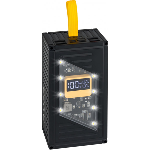 Фото - Батарея мобільна Aura NRG-P30 30000 mAh 22.5W Black (PBANRG-P30B)