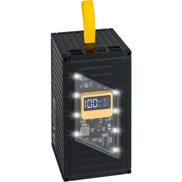 Фото - Батарея мобільна Aura NRG-P50 50000 mAh 22.5W Black (PBANRG-P50B)