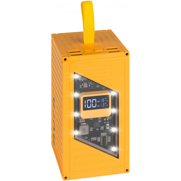 Фото - Батарея мобільна Aura NRG-P50 50000 mAh 22.5W Yellow (PBANRG-P50Y)