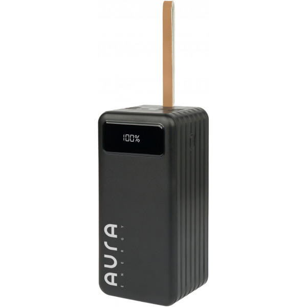Фото - Батарея мобільна Aura NRG-P80 80000 mAh 22.5W Black (PBANRG-P80B)