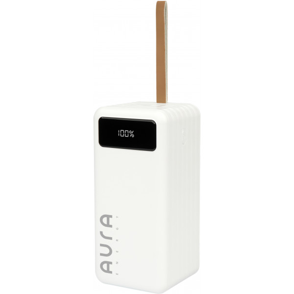 Фото - Батарея мобільна Aura NRG-P80 80000 mAh 22.5W White (PBANRG-P80W)