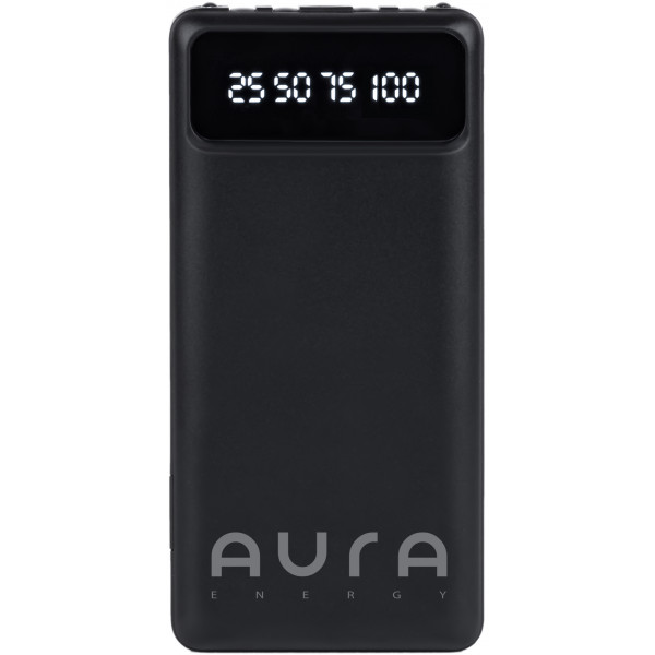 Фото - Батарея мобільна Aura NRG10 10000 mAh Black (PBANRG10B)