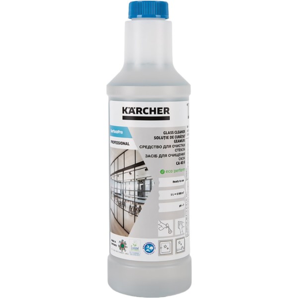 Фото - Засіб для миття вікон Karcher CA 40 R 500 мл (6.295-687.0)