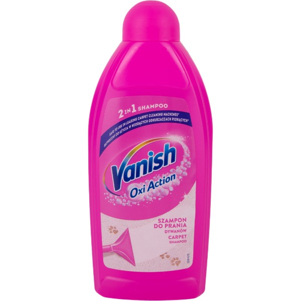 Фото - Шампунь для пылесосов моющих Vanish CARPET SHAMPOO GOLD MACHINE 500мл Фото - Шампунь для пылесосов моющих Vanish CARPET SHAMPOO GOLD MACHINE 500мл