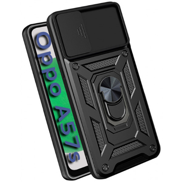Фото - Чохол для смартфону BeCover Military for Oppo A57s Black (708196)