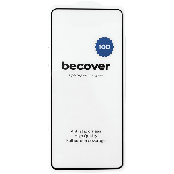 Фото - Захисне скло для смартфону BeCover Motorola Moto G04/ E14 10D Black (711895)