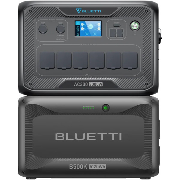Фото - Зарядна станція універсальна Bluetti 3000W AC300+B500K