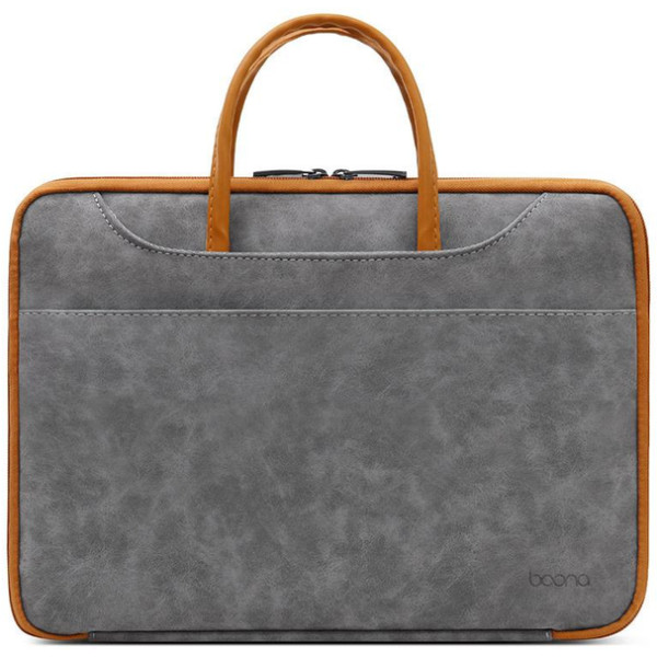 Фото - Сумка для ноутбуку BOONA 14" Gray+Brown