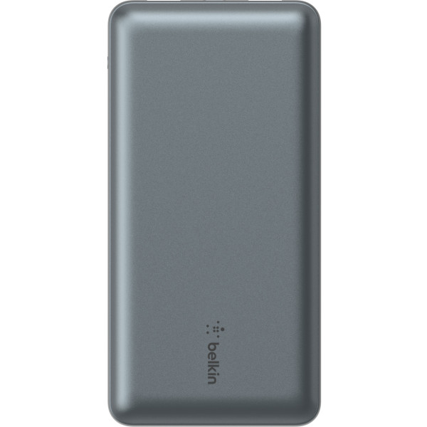 Фото - Батарея мобільна Belkin 10000мА·год, 15Вт, 2хUSB-A/USB-C Gray (BPB011BTGY)