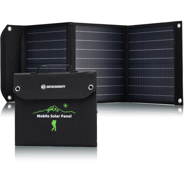 Фото - Портативная солнечная панель Bresser Mobile Solar Charger 40 Watt USB DC (3810040)