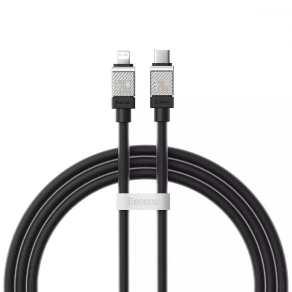 Фото - Кабель Baseus CoolPlay Series Type-C to Lightning 20W 1 m Black (CAKW000101)