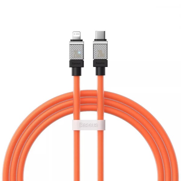 Фото - Кабель Baseus CoolPlay Series Type-C to Lightning 20W 2 m Orange (CAKW000107)