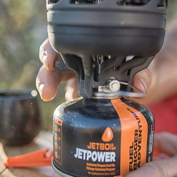 Фото - Пальник газовий Jetboil Flash 1 л Carbon (JB FLCBN)