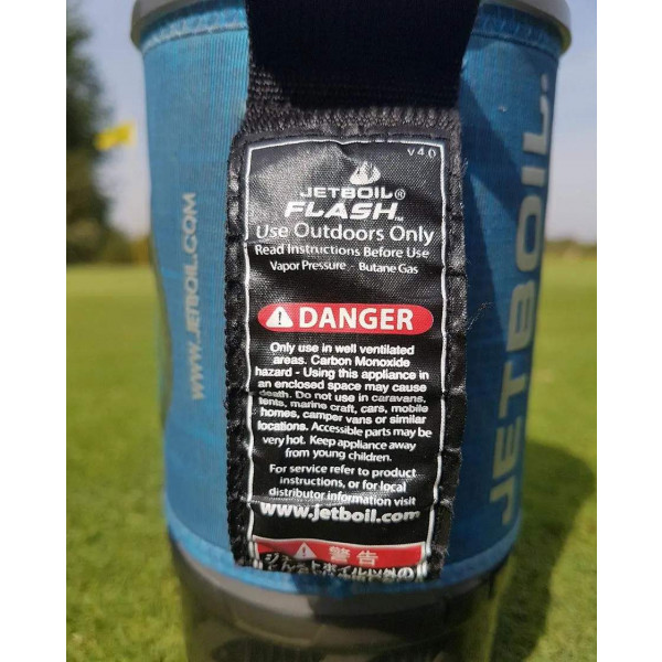 Фото - Пальник газовий Jetboil Flash 1 л Carbon (JB FLCBN)