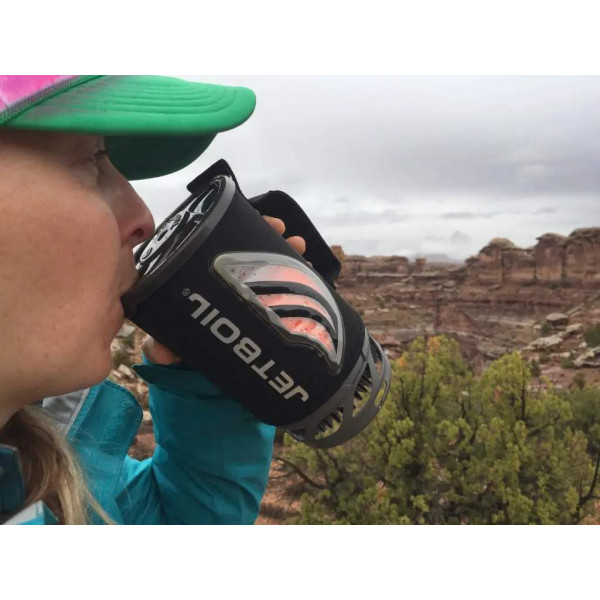 Фото - Пальник газовий Jetboil Flash 1 л Carbon (JB FLCBN)