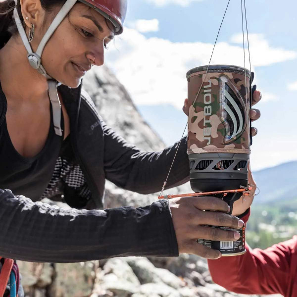 Фото - Пальник газовий Jetboil Flash 1 л Carbon (JB FLCBN)