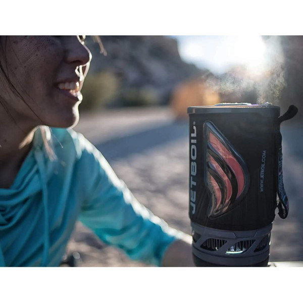 Фото - Пальник газовий Jetboil Flash 1 л Carbon (JB FLCBN)