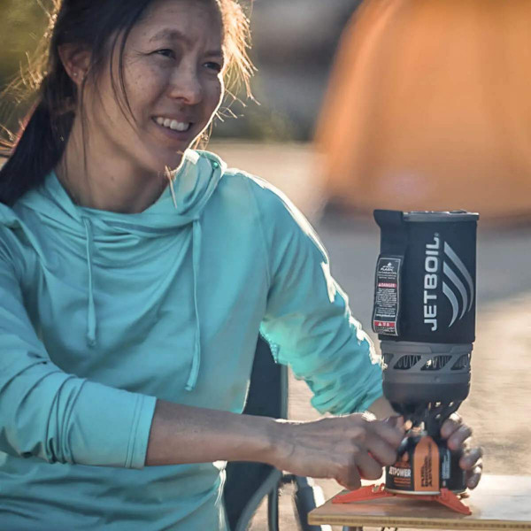Фото - Пальник газовий Jetboil Flash 1 л Carbon (JB FLCBN)