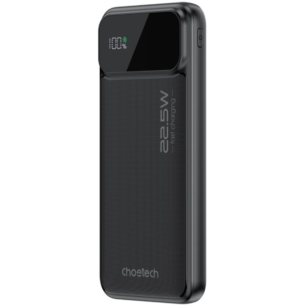 Фото - Батарея мобільна Choetech 10000mAh 22.5W PD,QC3.0 2USB-A+USB-C Black (B728-CCBK)