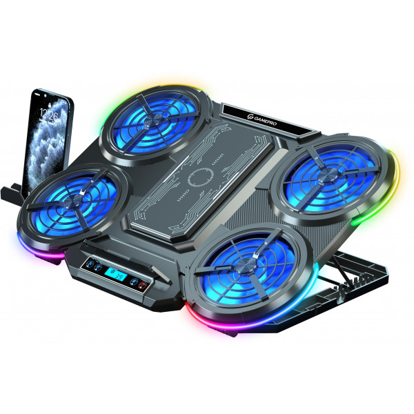 Фото - Подставка под ноутбук охлаждающая GamePro CP1450 Black