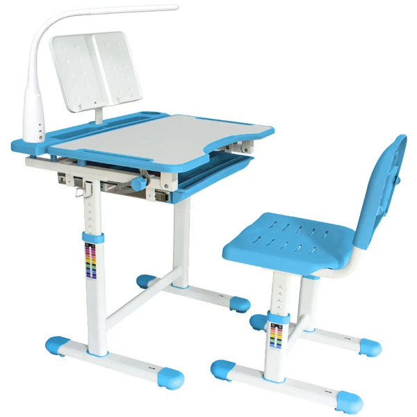 Фото - Комплект меблів шкільний 2 елементи Cubby Vanda Blue