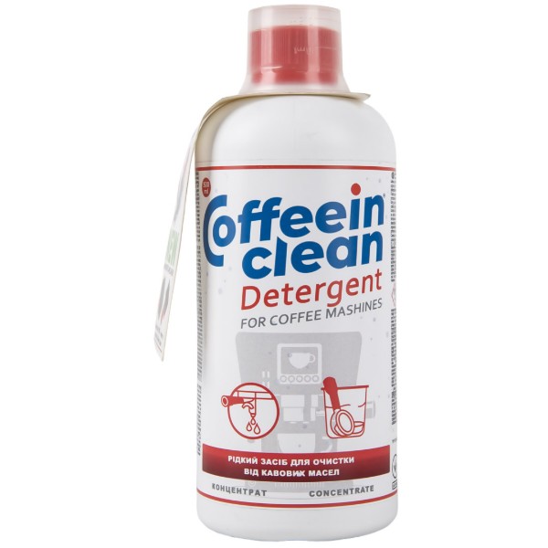 Фото - Засіб для видалення масляного нальоту Coffeein clean Detergent концентрат 500 мл