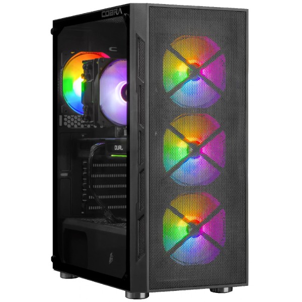 Фото - Системный блок Cobra Go RX 9060 XT / Ryzen 5 5600X / RAM 32GB / SSD 500GB (R5G23610)