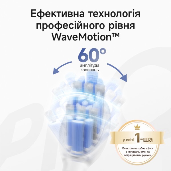 Фото - Зубная щетка электрическая Laifen Wave PRO White (1TB92-P-XX-WH-002)