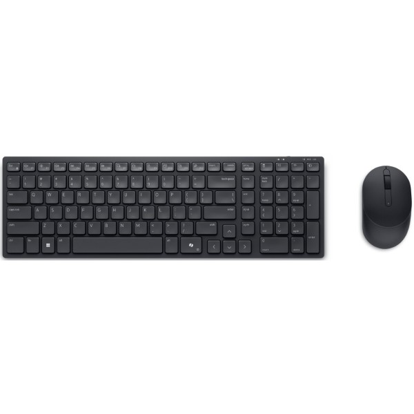 Фото - Клавіатура + миша бездротова Dell Pro Compact Silent Keyboard and Mouse KM555 Ukrainian (580-BBWJ)